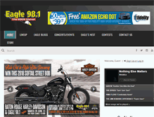 Tablet Screenshot of eagle981.com